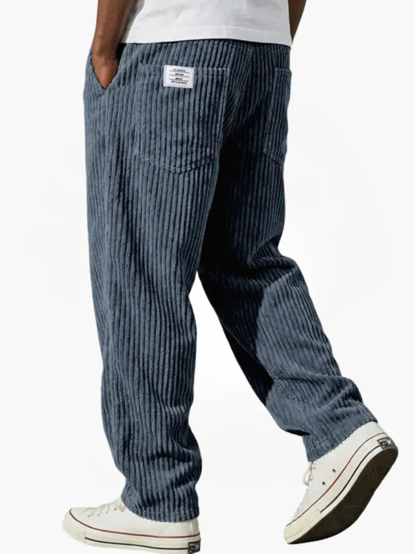 Men's Corduroy Trousers | Relaxed & Ribbed