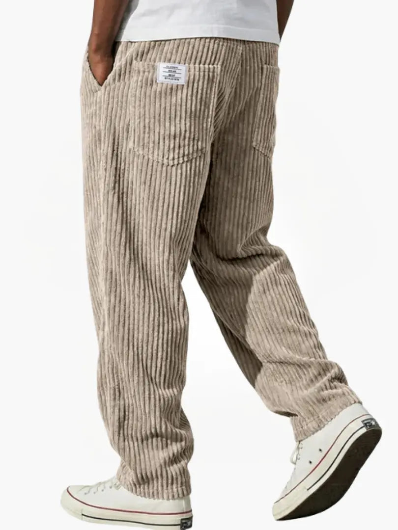Men's Corduroy Trousers | Relaxed & Ribbed