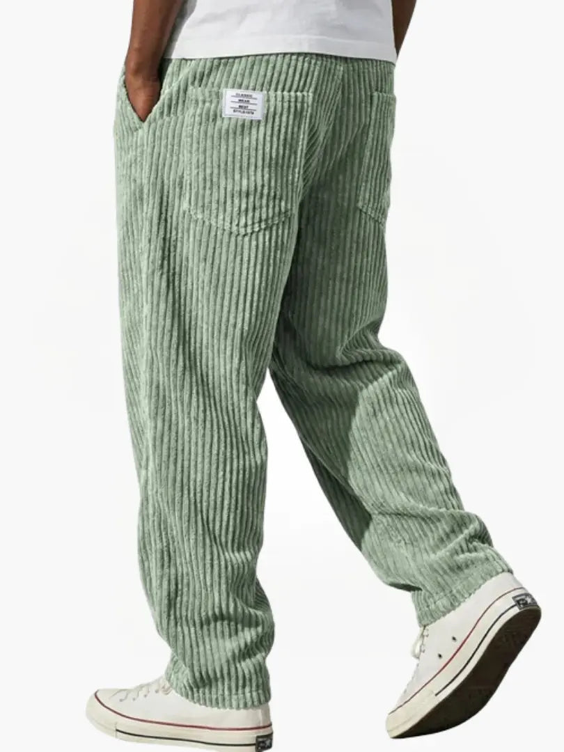 Men's Corduroy Trousers | Relaxed & Ribbed