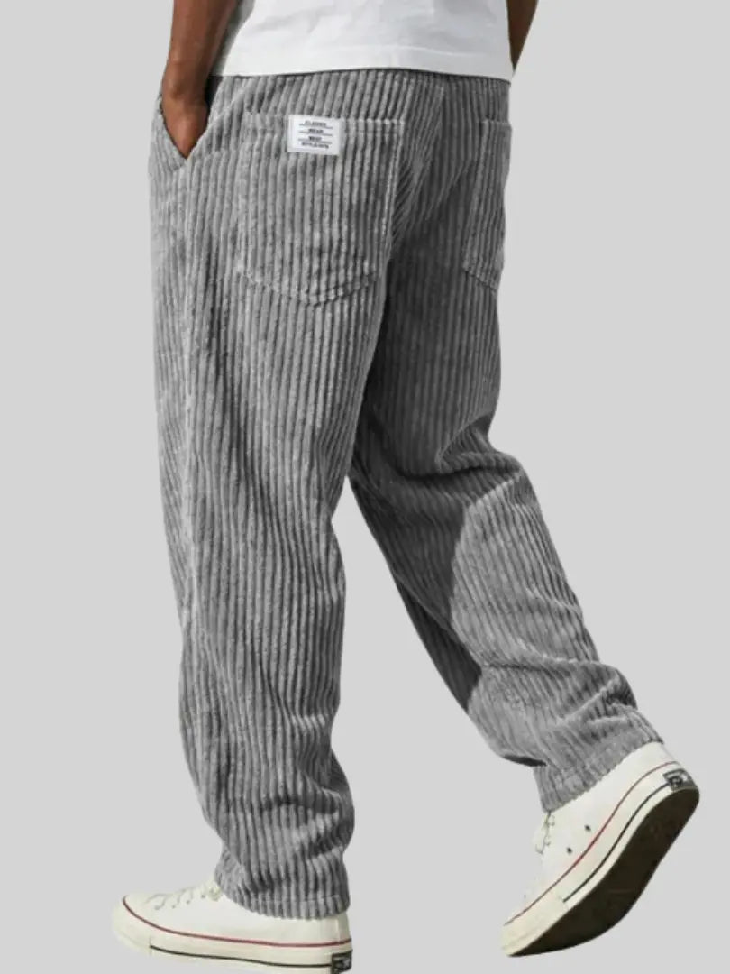 Men's Corduroy Trousers | Relaxed & Ribbed
