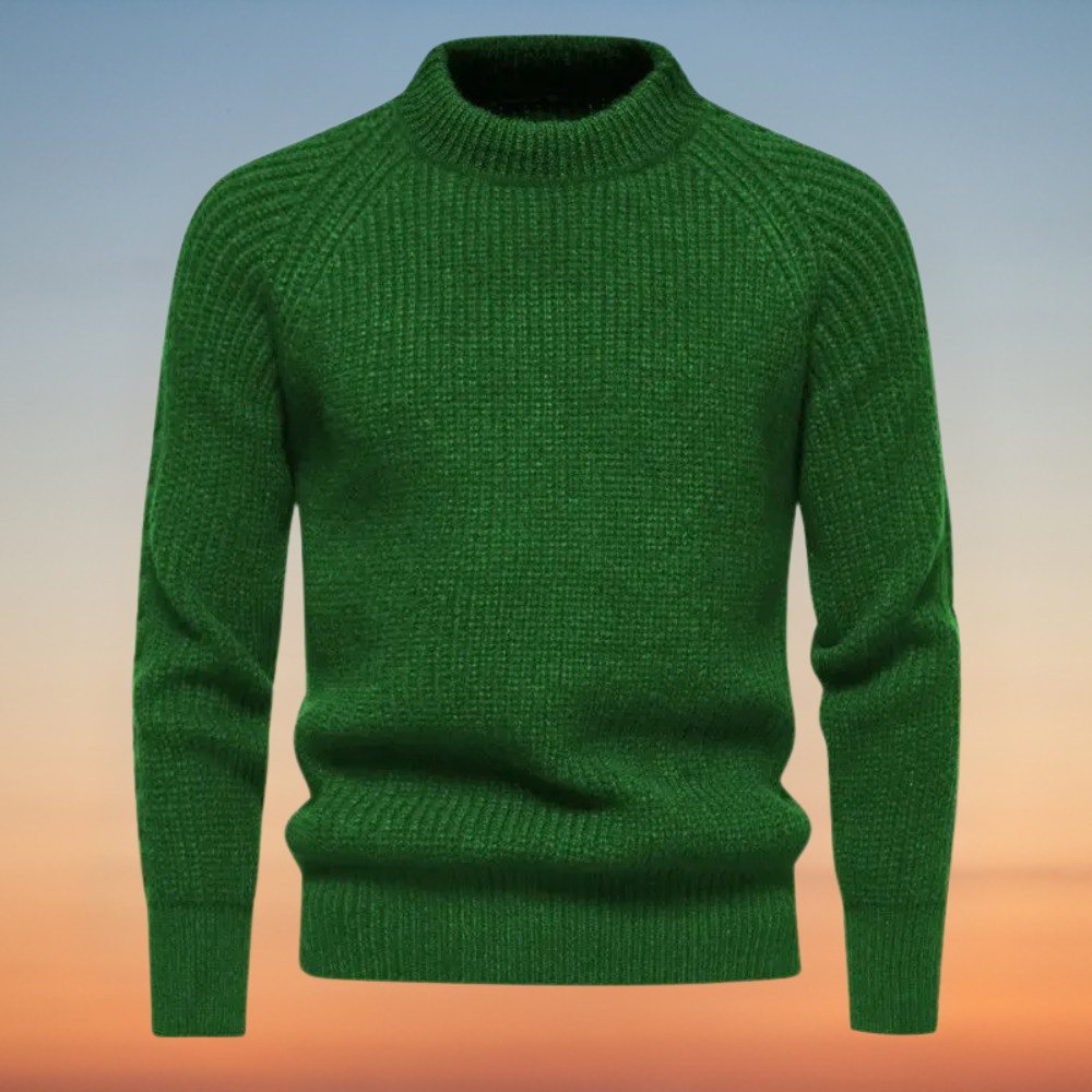 Men's Crew Neck Sweater | Classic Knit Design
