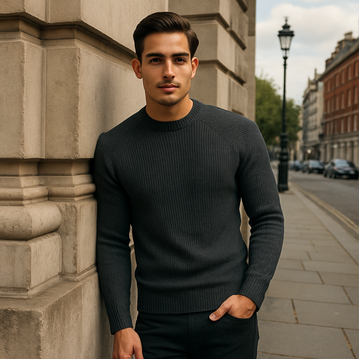 Men's Crewneck Jumper | Warm & Comfortable