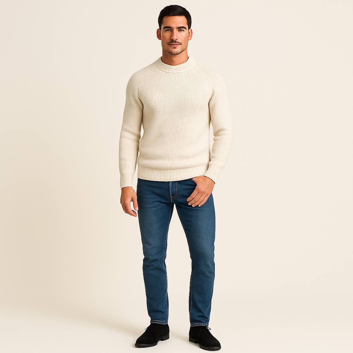 Men's Crewneck Jumper | Warm & Comfortable