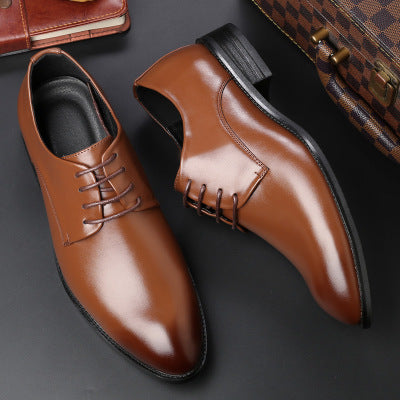 Men’s Derby Dress Shoes – Stylish Lace-Up for Office & Weddings