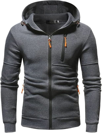 Men's Full Zip Hoodie | Warm & Functional