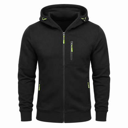 Men's Full Zip Hoodie | Warm & Functional