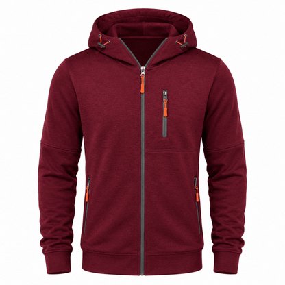 Men's Full Zip Hoodie | Warm & Functional