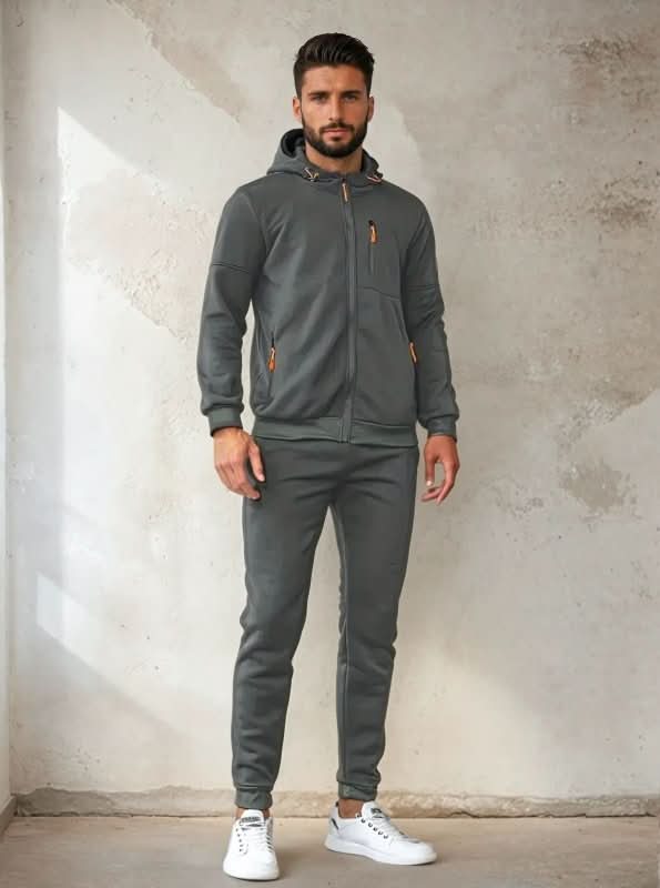 Men's Full Zip Hoodie | Warm & Functional