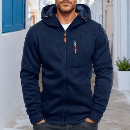 Men's Full Zip Hoodie | Warm & Functional