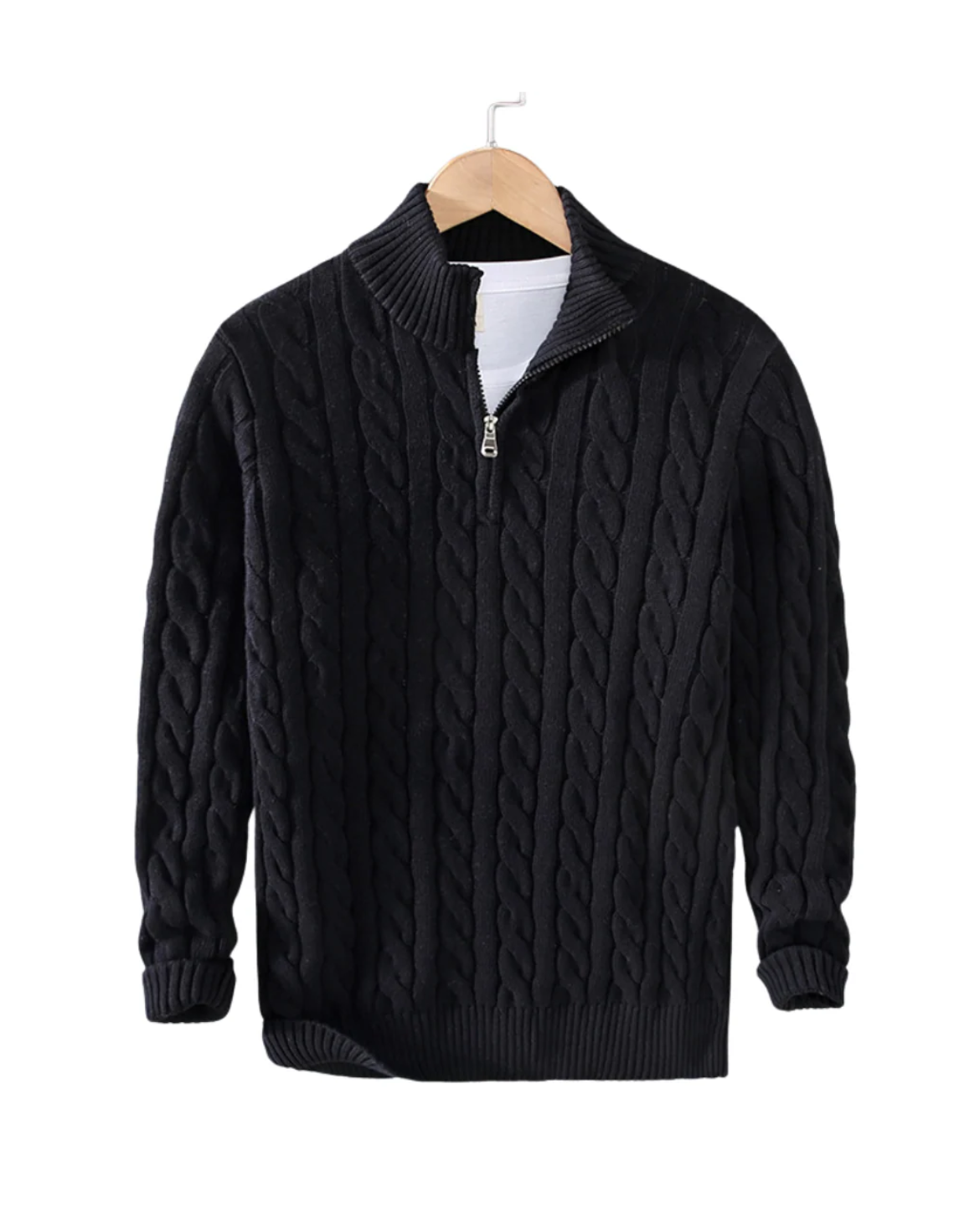 Men's Half Zip Sweater | Classic & Comfortable Fit