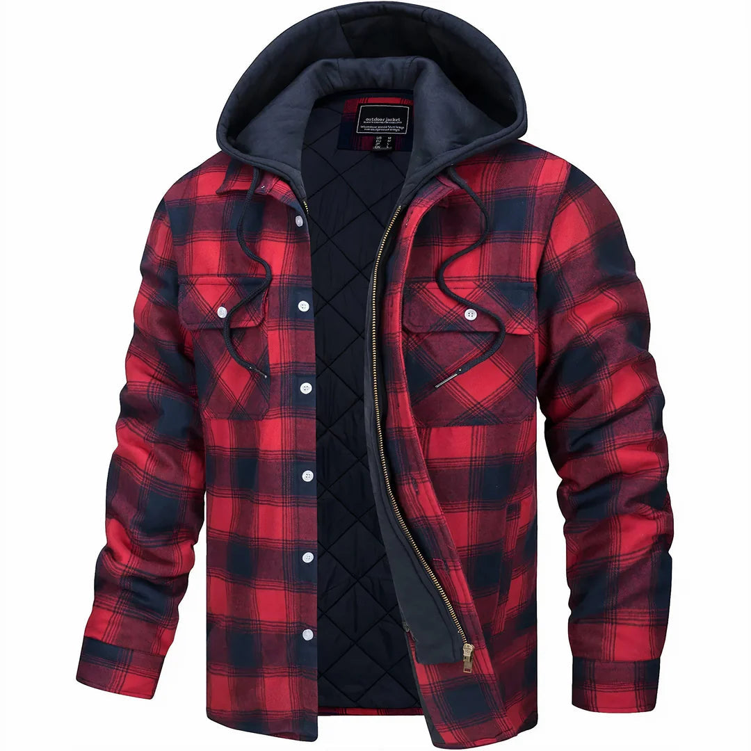 Men's Hooded Jacket | Comfort & Versatile Design