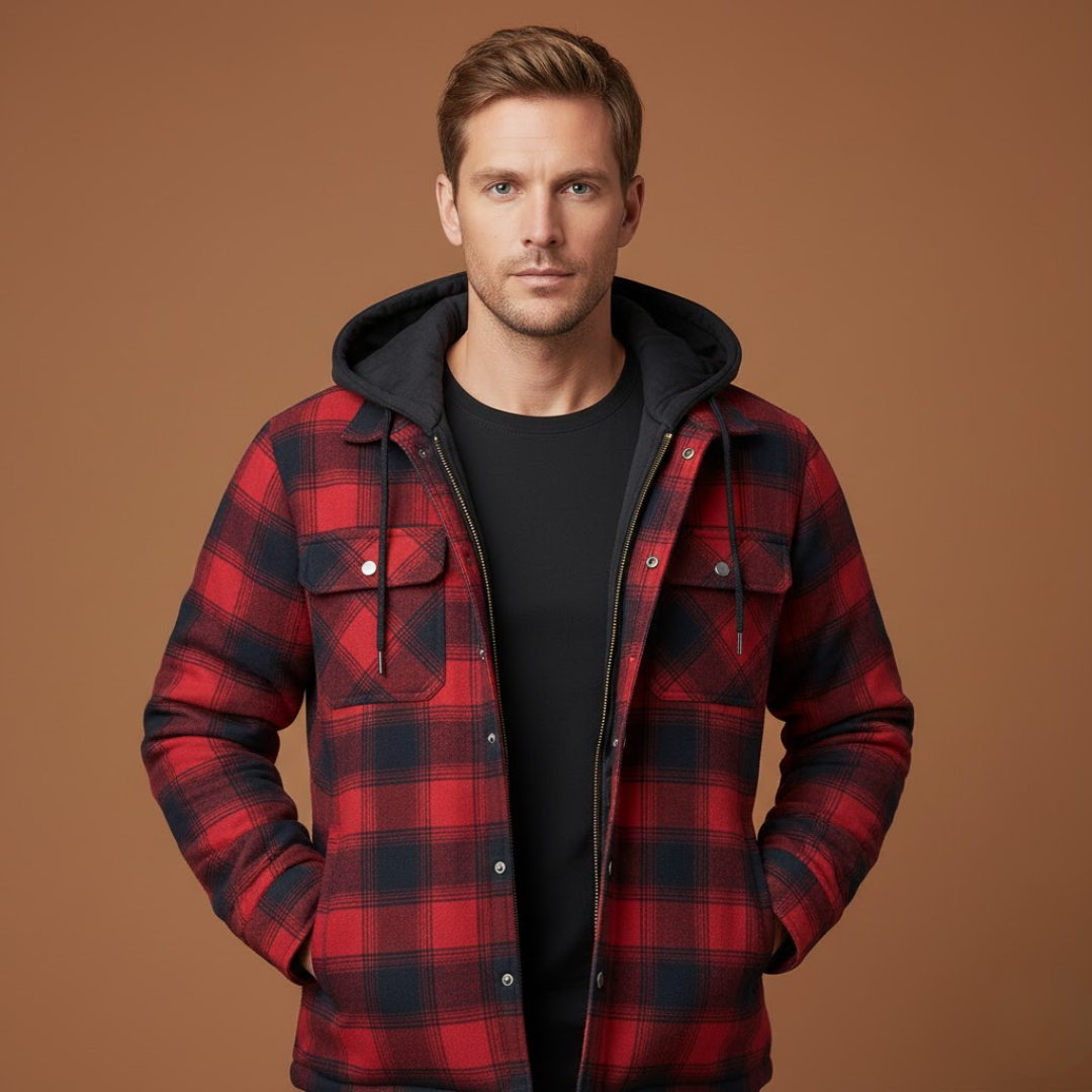 Men's Hooded Jacket | Comfort & Versatile Design