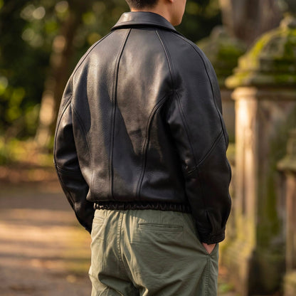 Men's Jacket | Zip-Up Collared Bomber