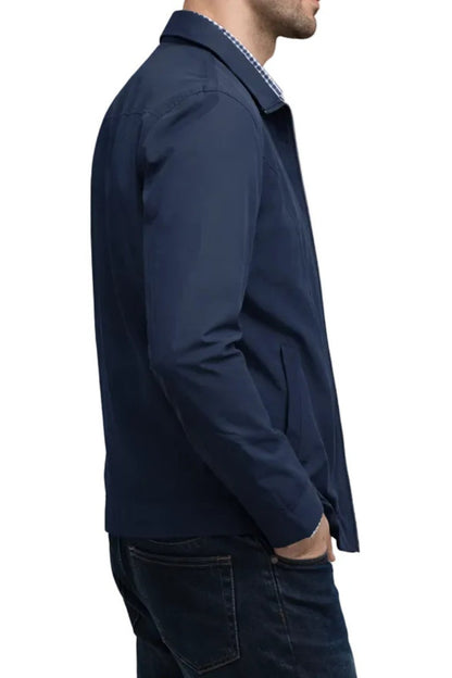 Men's Jacket | Zip-Up Harrington Style