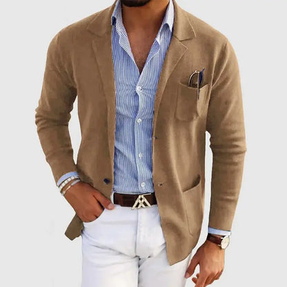 Men's Knit Blazer | Unstructured & Packable