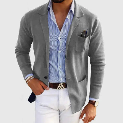 Men's Knit Blazer | Unstructured & Packable