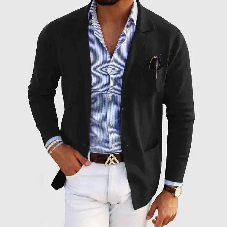 Men's Knit Blazer | Unstructured & Packable