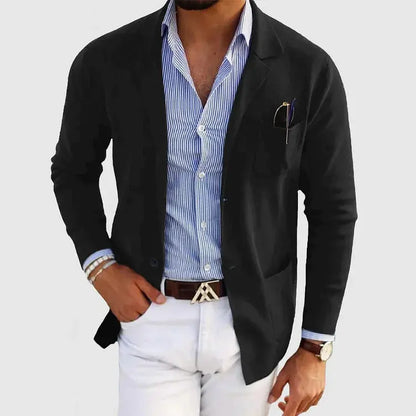 Men's Knit Blazer | Unstructured & Packable