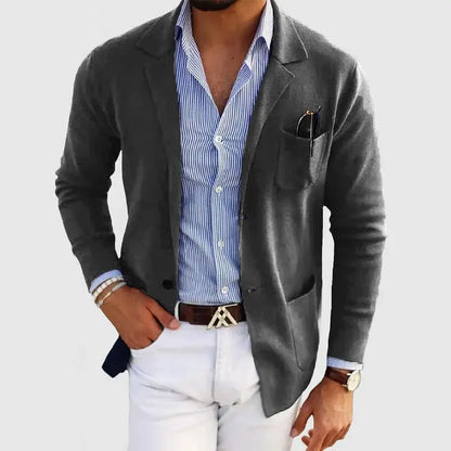 Men's Knit Blazer | Unstructured & Packable