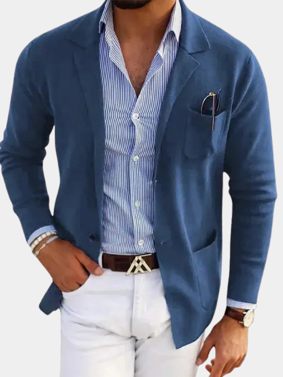 Men's Knit Blazer | Unstructured & Packable