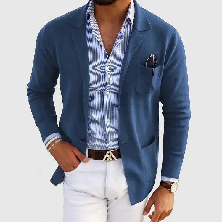 Men's Knit Blazer | Unstructured & Packable