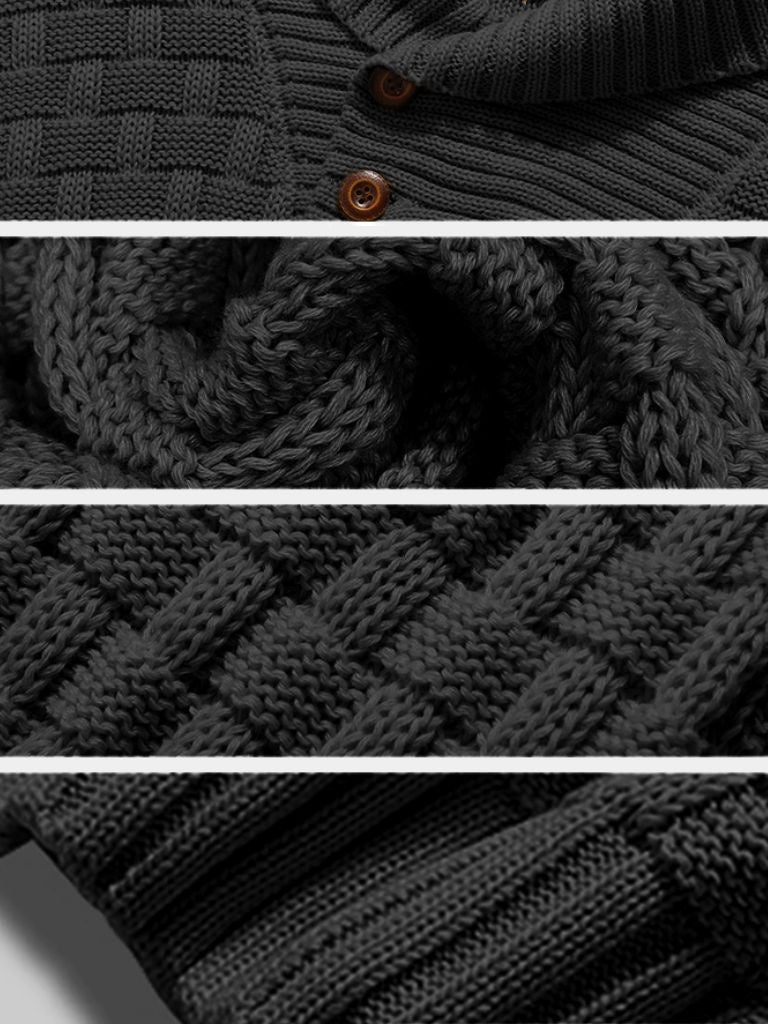 Men's Knit Sweater | Slim Fit & All-Day Comfort