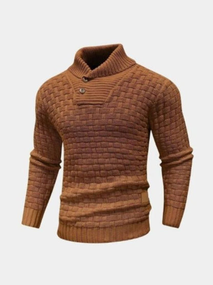 Men's Knit Sweater | Slim Fit & All-Day Comfort