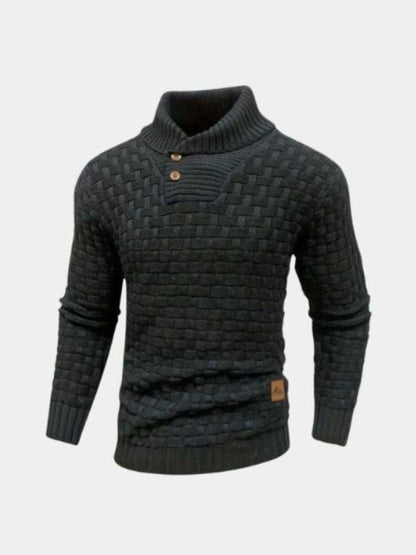 Men's Knit Sweater | Slim Fit & All-Day Comfort