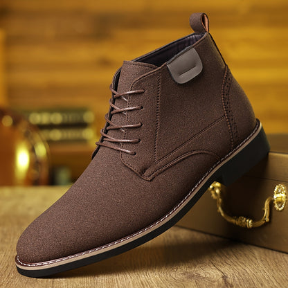 Men's Lace-Up Ankle Boots | Durable & Comfortable