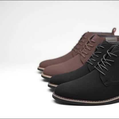 Men's Lace-Up Ankle Boots | Durable & Comfortable
