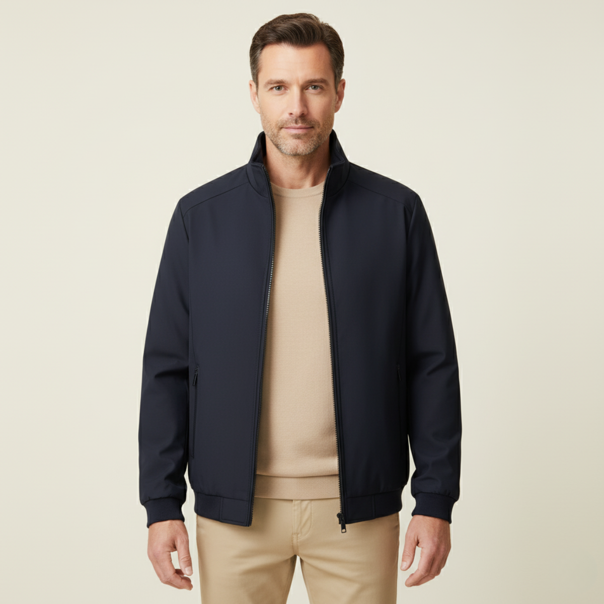 Men's Lined Jacket | Warm & Elegant