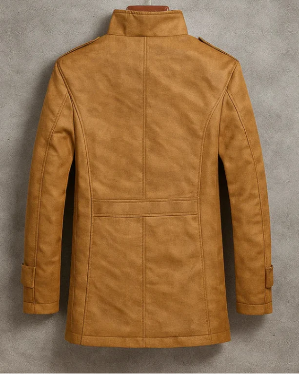 Men's Long Coat | Warm Lined