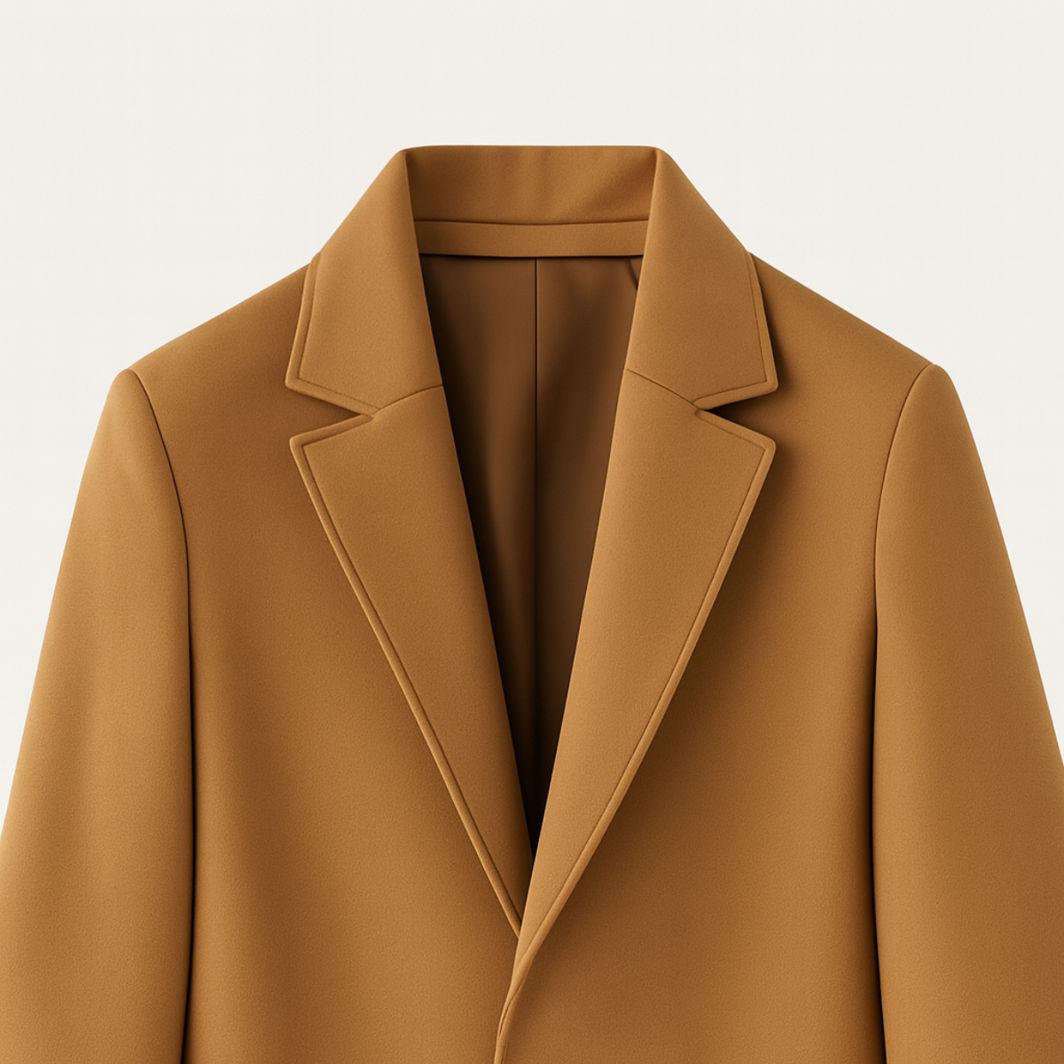 Men's Mid Length Coat | Tailored Fit & Warm