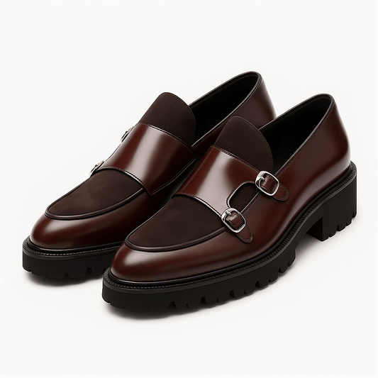 Men’s Monk Strap Loafers – Stylish Dress Shoes for Any Occasion