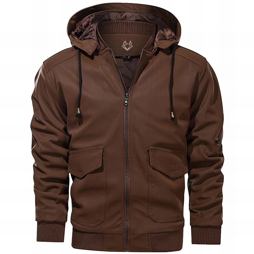Men's Padded Jacket | Hooded & Insulated for Winter