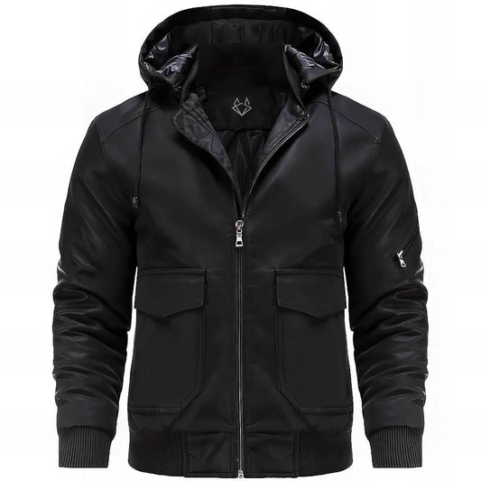 Men's Padded Jacket | Hooded & Insulated for Winter