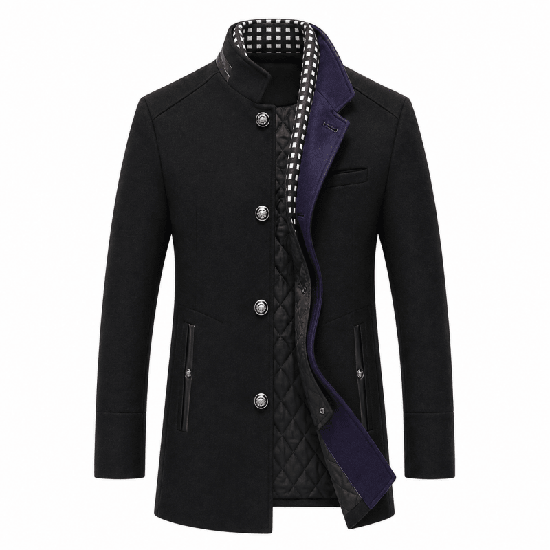 Men's Pea Coat | Tailored Fit & Warm