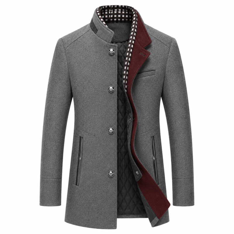 Men's Pea Coat | Tailored Fit & Warm