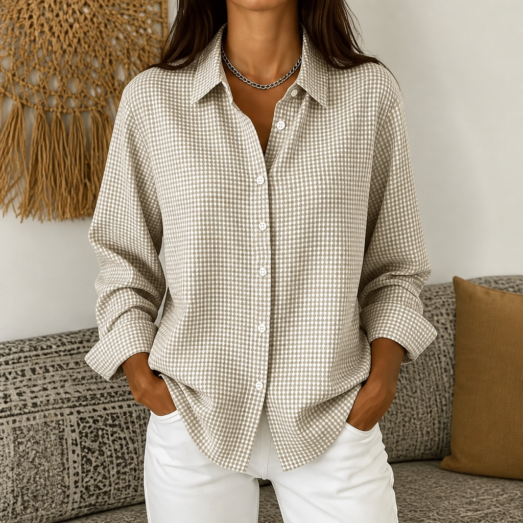 Men's Plaid Shirt | Relaxed Fit & Wrinkle Resistant