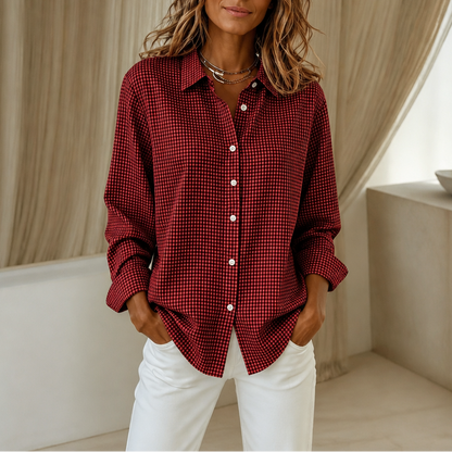 Men's Plaid Shirt | Relaxed Fit & Wrinkle Resistant