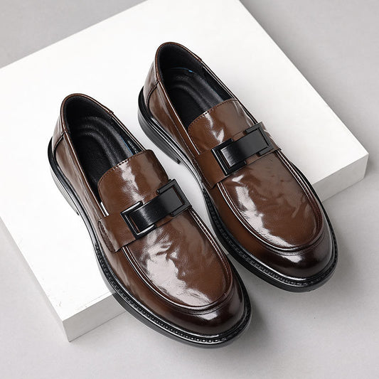 Men's Polished Formal Slip-On Dress Shoes for Events