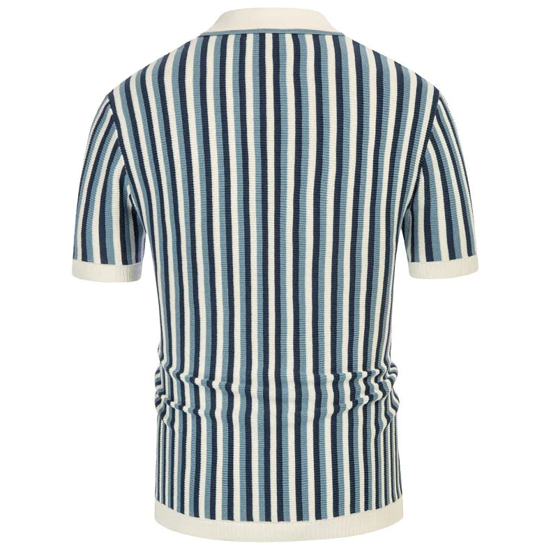 Men's Polo Shirt | Ribbed Collar Detail