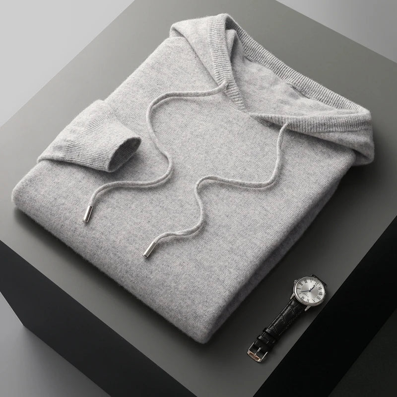 Men's Pullover Hoodie Regular Fit Hooded Sweatshirt
