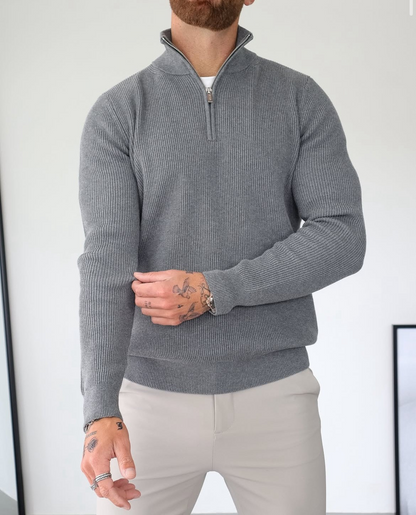Men's Quarter Zip Sweater | Lightweight & Breathable
