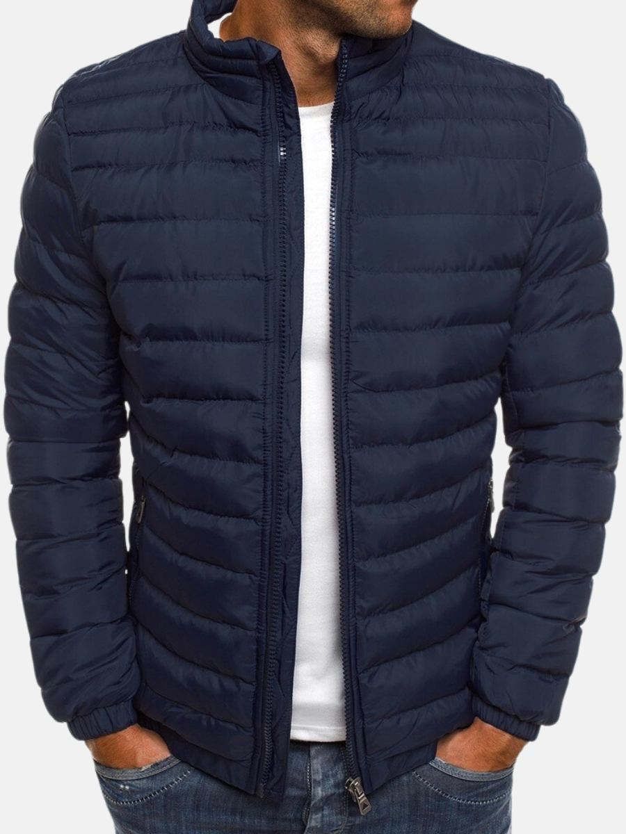 Men's Quilted Jacket | Warm Lined & Timeless Design