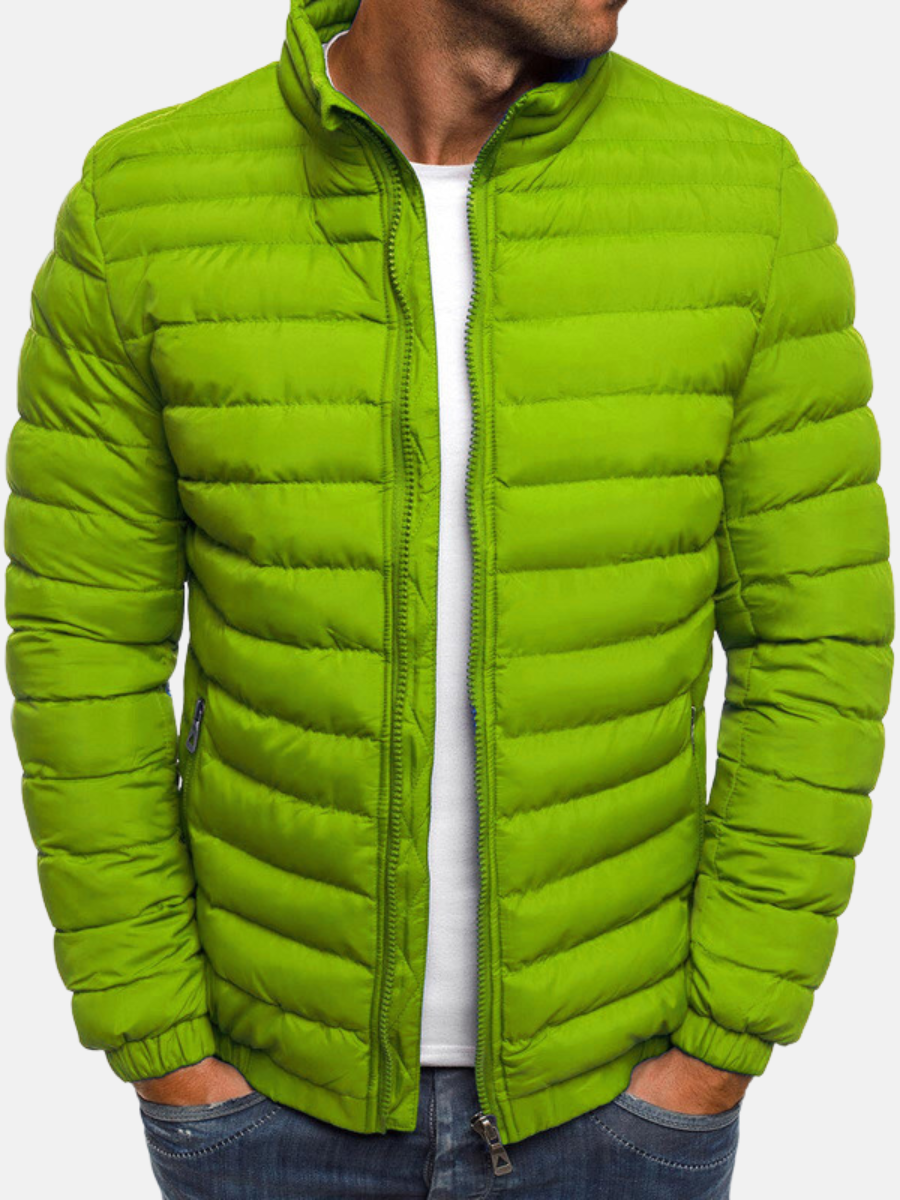 Men's Quilted Jacket | Warm Lined & Timeless Design