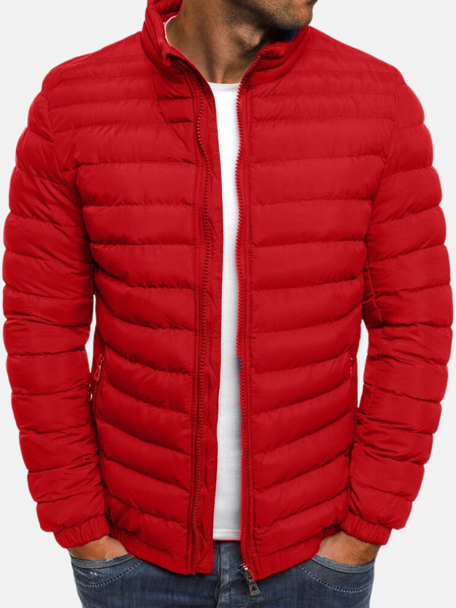 Men's Quilted Jacket | Warm Lined & Timeless Design