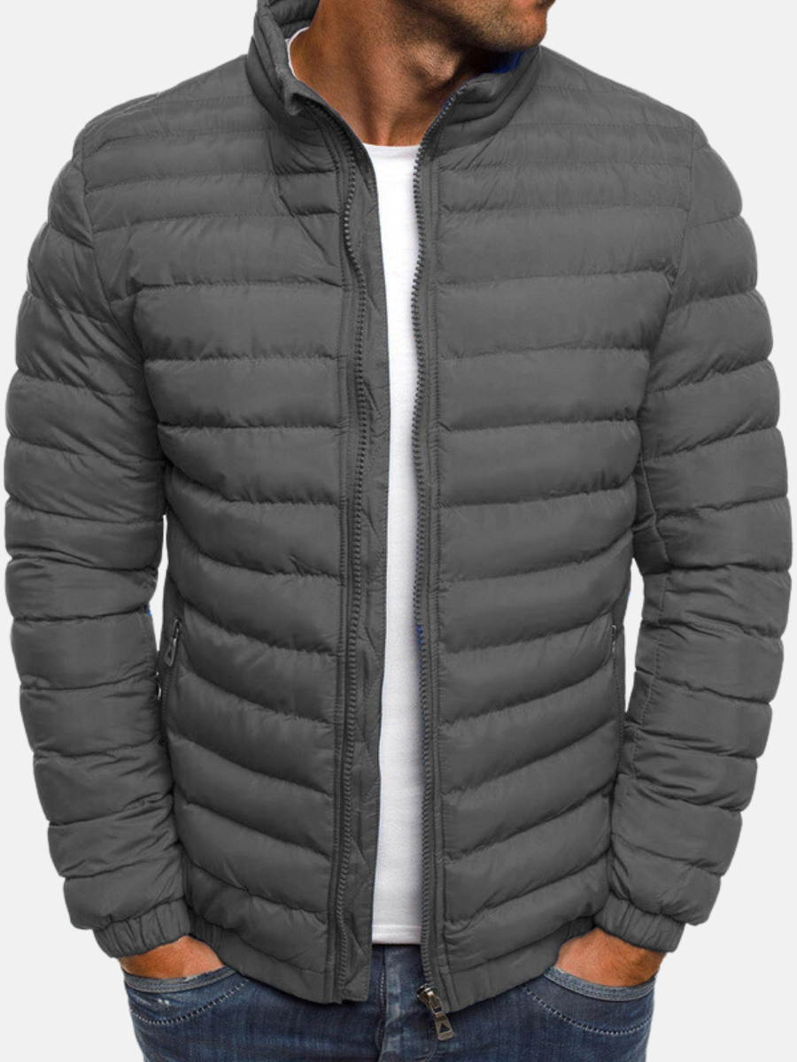 Men's Quilted Jacket | Warm Lined & Timeless Design