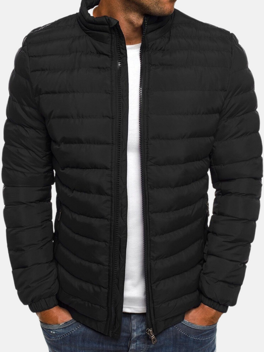 Men's Quilted Jacket | Warm Lined & Timeless Design