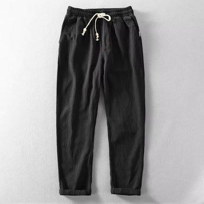 Men's Relaxed Casual Trousers | Japan-Style Fit